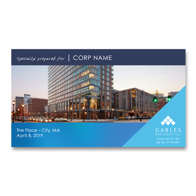 Gables Residential RFP sample